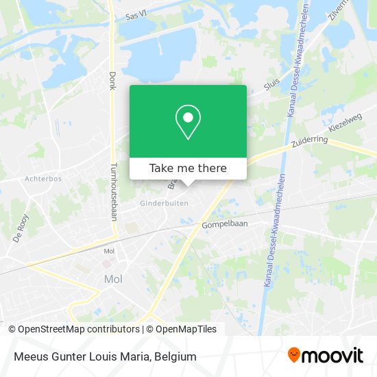 Meeus Gunter Louis Maria map