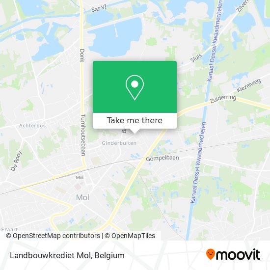 Landbouwkrediet Mol plan