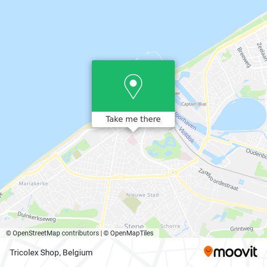 Tricolex Shop map