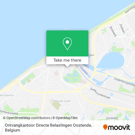 Ontvangkantoor Directe Belastingen Oostende map