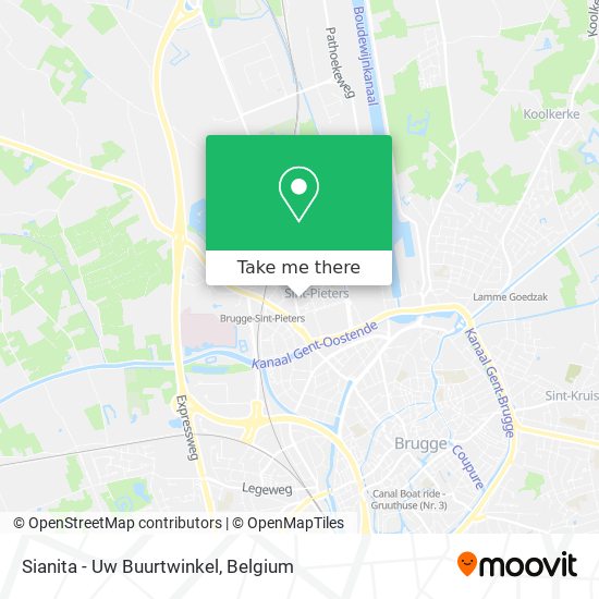 Sianita - Uw Buurtwinkel map