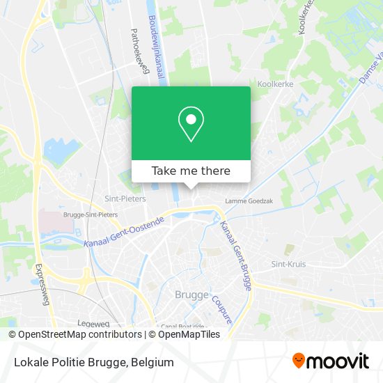 Lokale Politie Brugge map