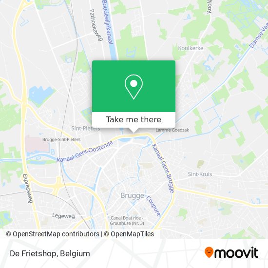 De Frietshop map