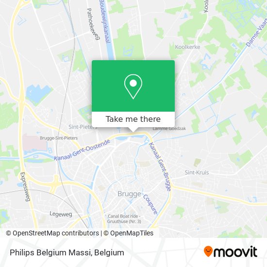 Philips Belgium Massi map