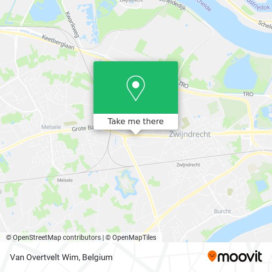 Van Overtvelt Wim map