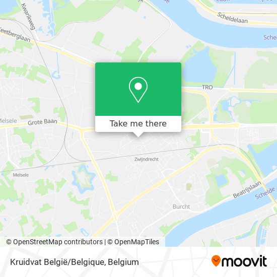 Kruidvat België/Belgique plan