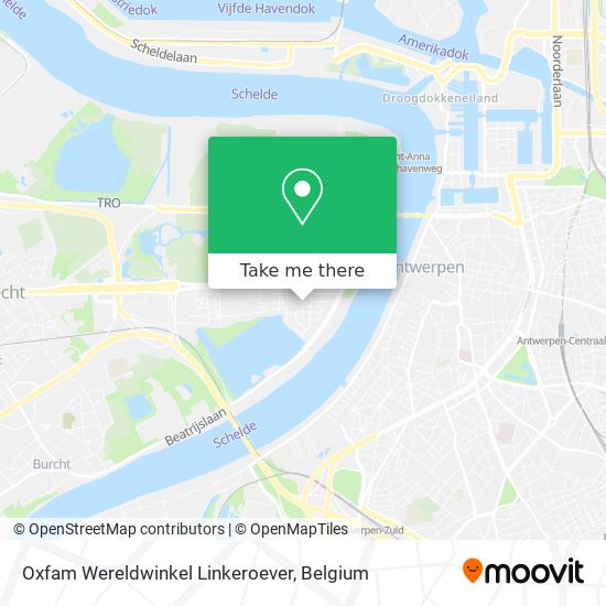 Oxfam Wereldwinkel Linkeroever plan