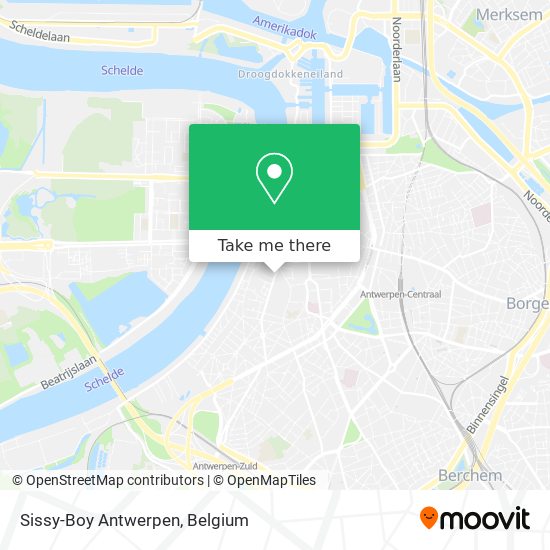 Sissy-Boy Antwerpen map