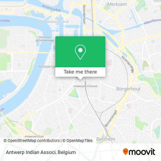 Antwerp Indian Associ map