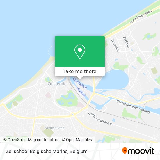 Zeilschool Belgische Marine plan