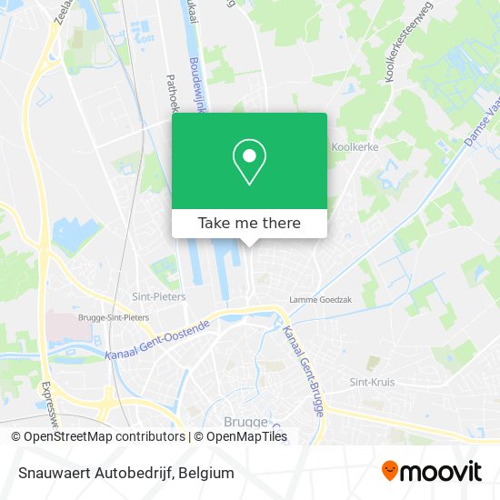 Snauwaert Autobedrijf map