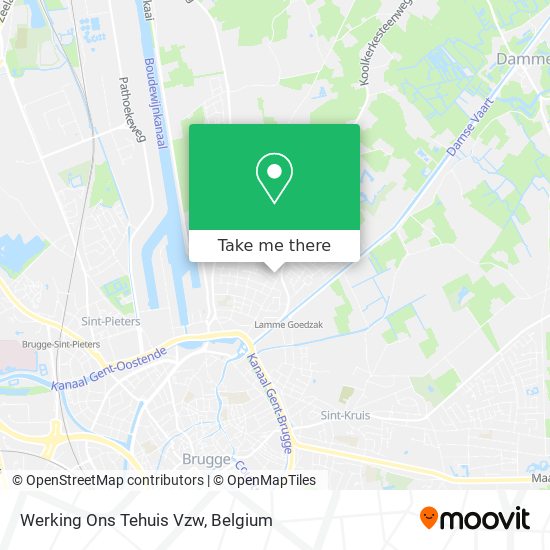 Werking Ons Tehuis Vzw map