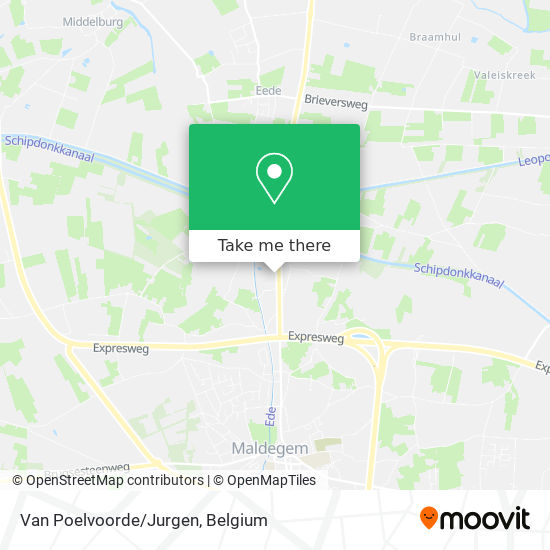 Van Poelvoorde/Jurgen map