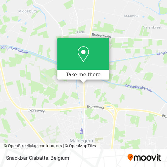 Snackbar Ciabatta plan