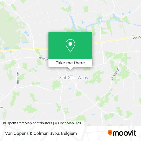 Van Oppens & Colman Bvba map