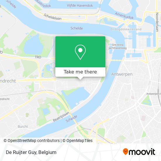 De Ruijter Guy map