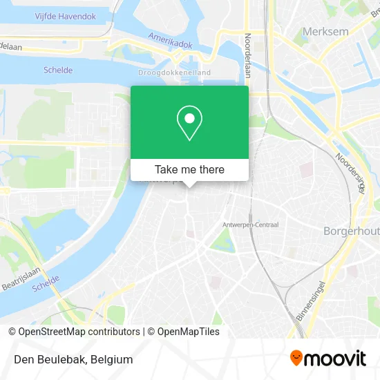 Den Beulebak map