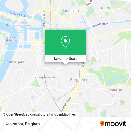 Kerkstraat map