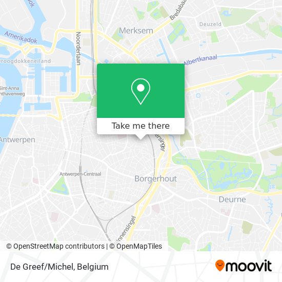 De Greef/Michel map