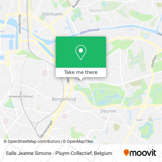 Salle Jeanne Simons - Pluym-Collectief plan