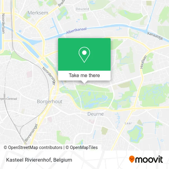 Kasteel Rivierenhof map
