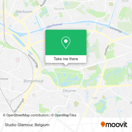 Studio Glamour map