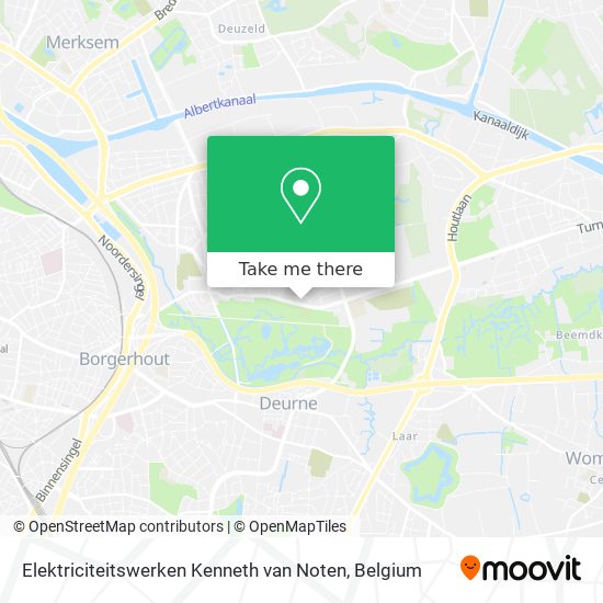 Elektriciteitswerken Kenneth van Noten plan