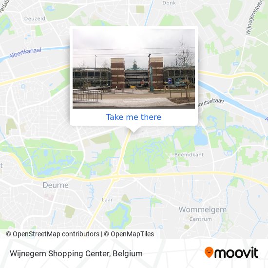 Wijnegem Shopping Center map