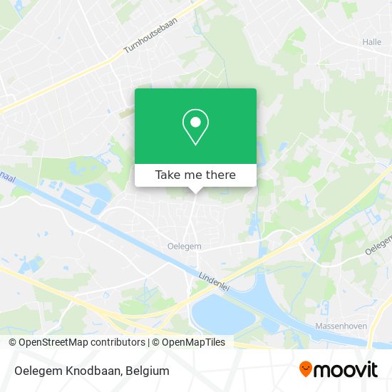 Oelegem Knodbaan map