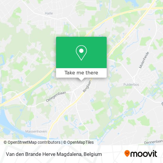 Van den Brande Herve Magdalena map