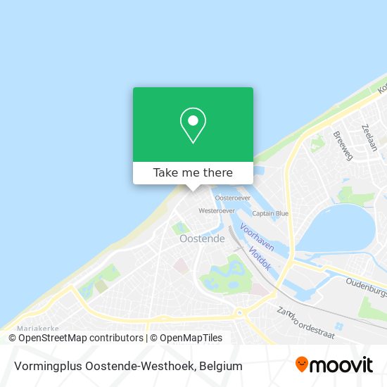 Vormingplus Oostende-Westhoek plan