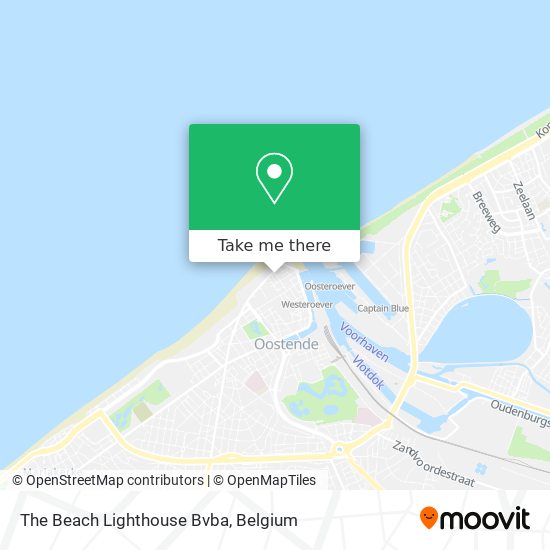 The Beach Lighthouse Bvba map