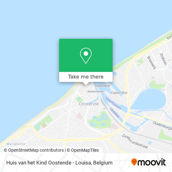 Huis van het Kind Oostende - Louisa map