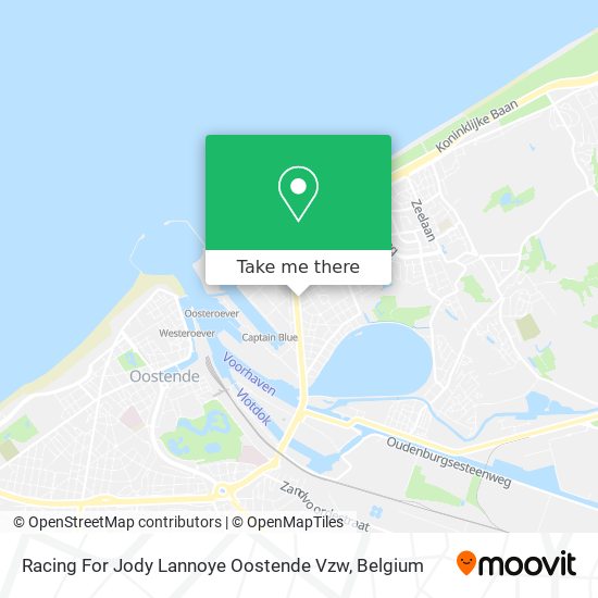 Racing For Jody Lannoye Oostende Vzw map