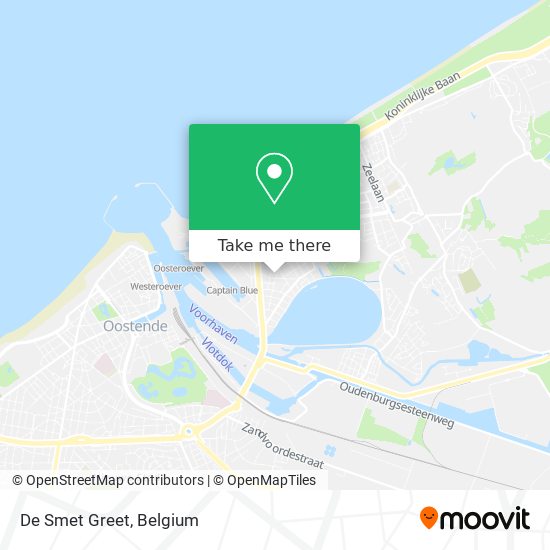 De Smet Greet map