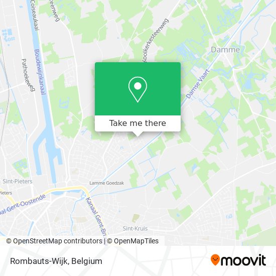 Rombauts-Wijk map