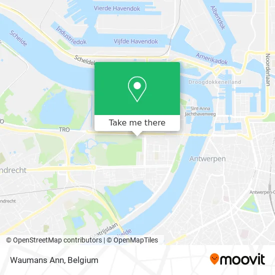 Waumans Ann map