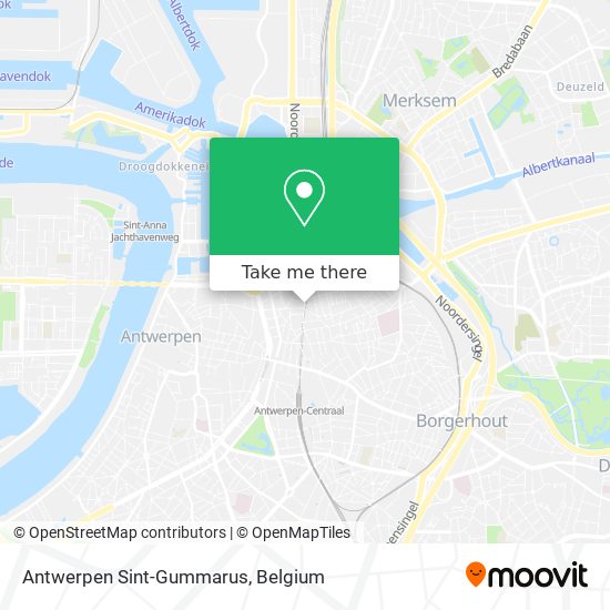 Antwerpen Sint-Gummarus plan