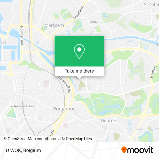 U WOK map