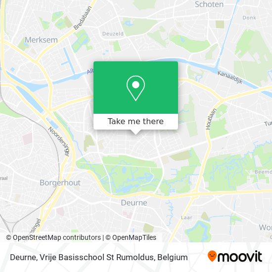 Deurne, Vrije Basisschool St Rumoldus plan