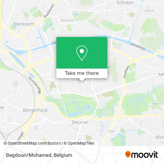 Begdouri/Mohamed map