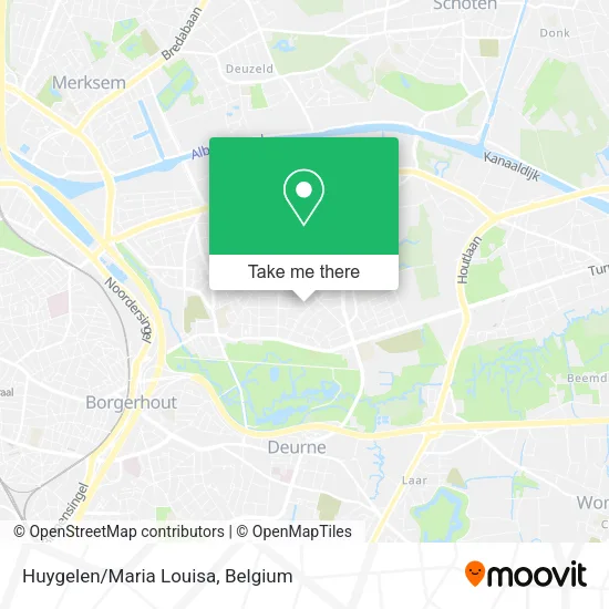 Huygelen/Maria Louisa map