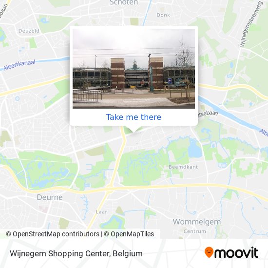 Wijnegem Shopping Center plan