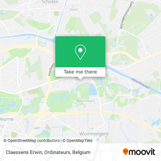 Claessens Erwin, Ordinateurs map