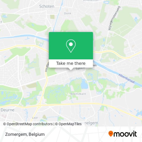 Zomergem map