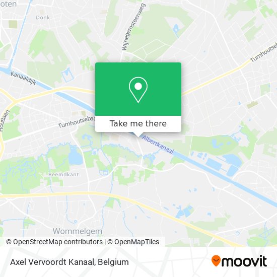 Axel Vervoordt Kanaal map