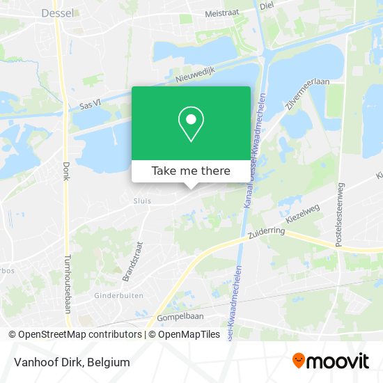 Vanhoof Dirk map