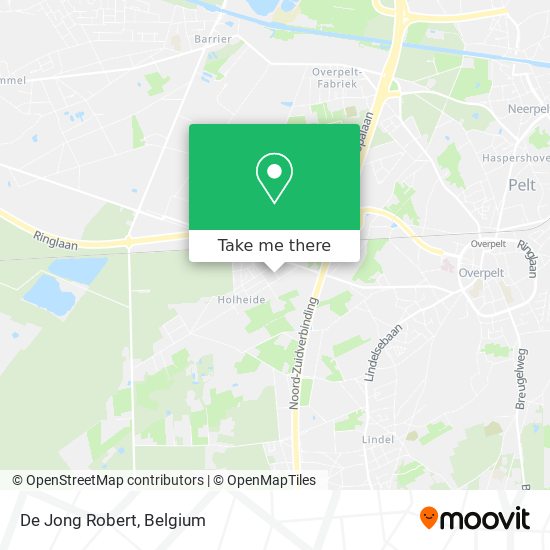 De Jong Robert map