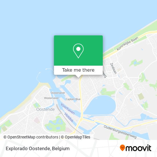 Explorado Oostende map