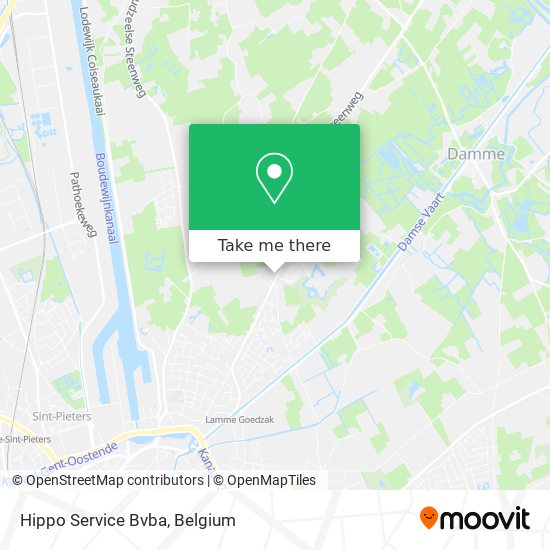 Hippo Service Bvba map